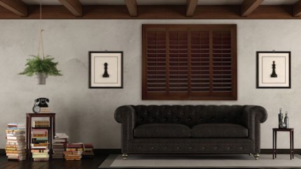 Wood Shutters for St. George Homes